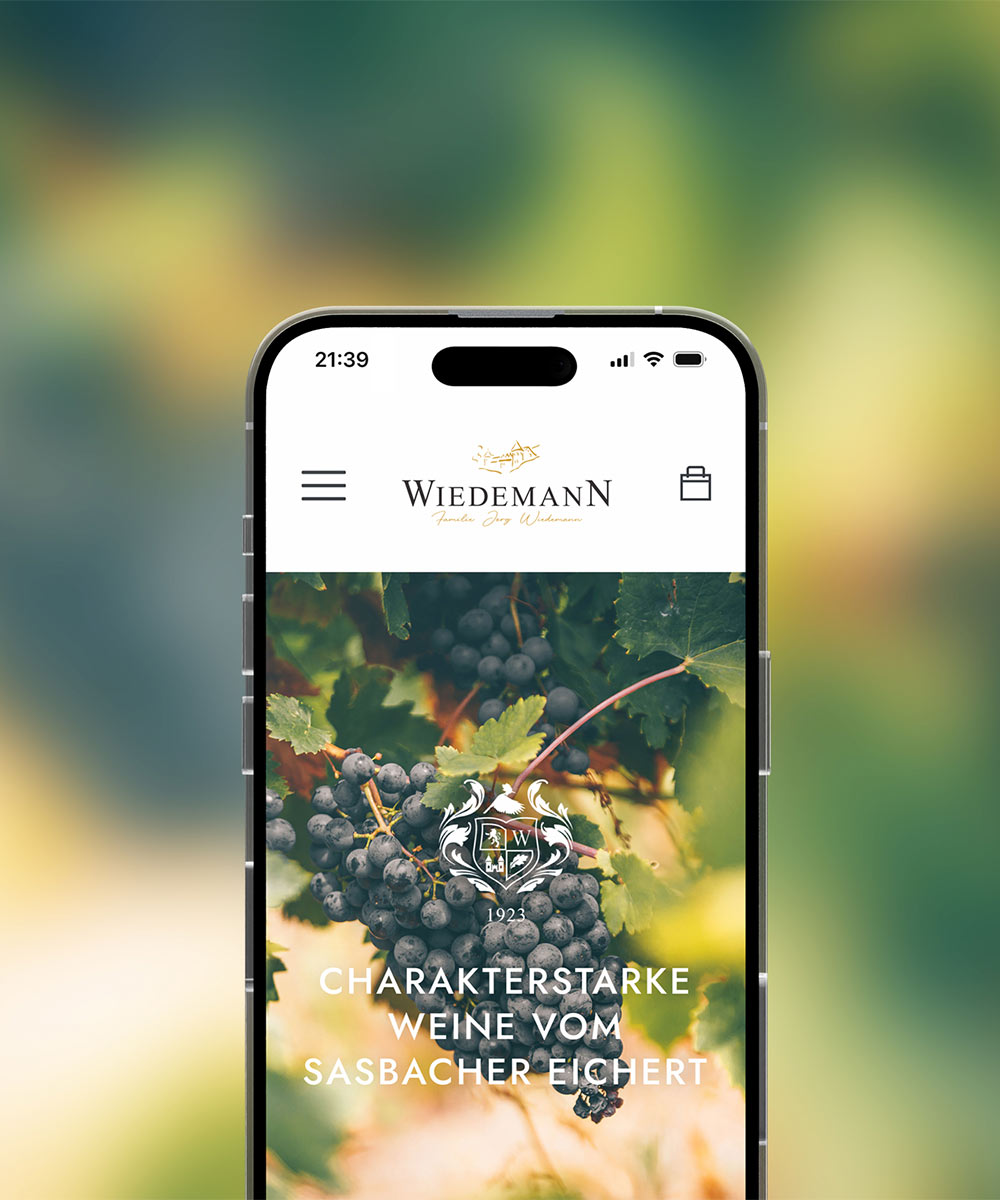 Referenz Weingut Wiedemann